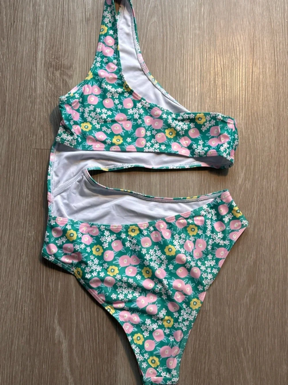 WRAY Deux Suit One-Piece Swimsuit | Size S | NWT | Rosebud Print